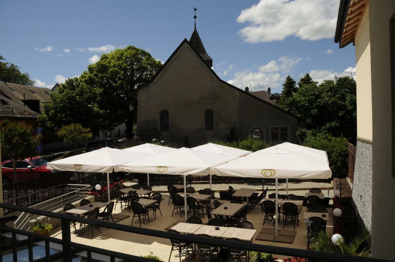 Hôtel Restaurant La Croix Verte Vich Extérieur photo